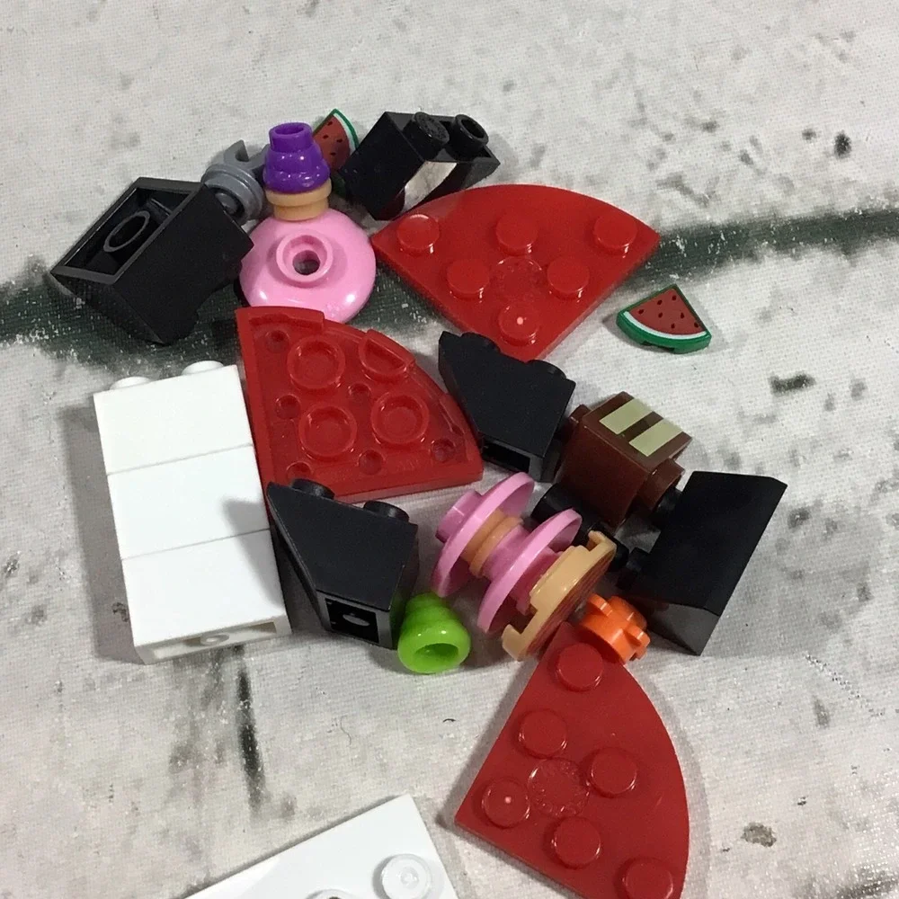 American Girl‎ Mega Bloks Grace's Pastry Cart Replacement Pieces Lot Doll Menu